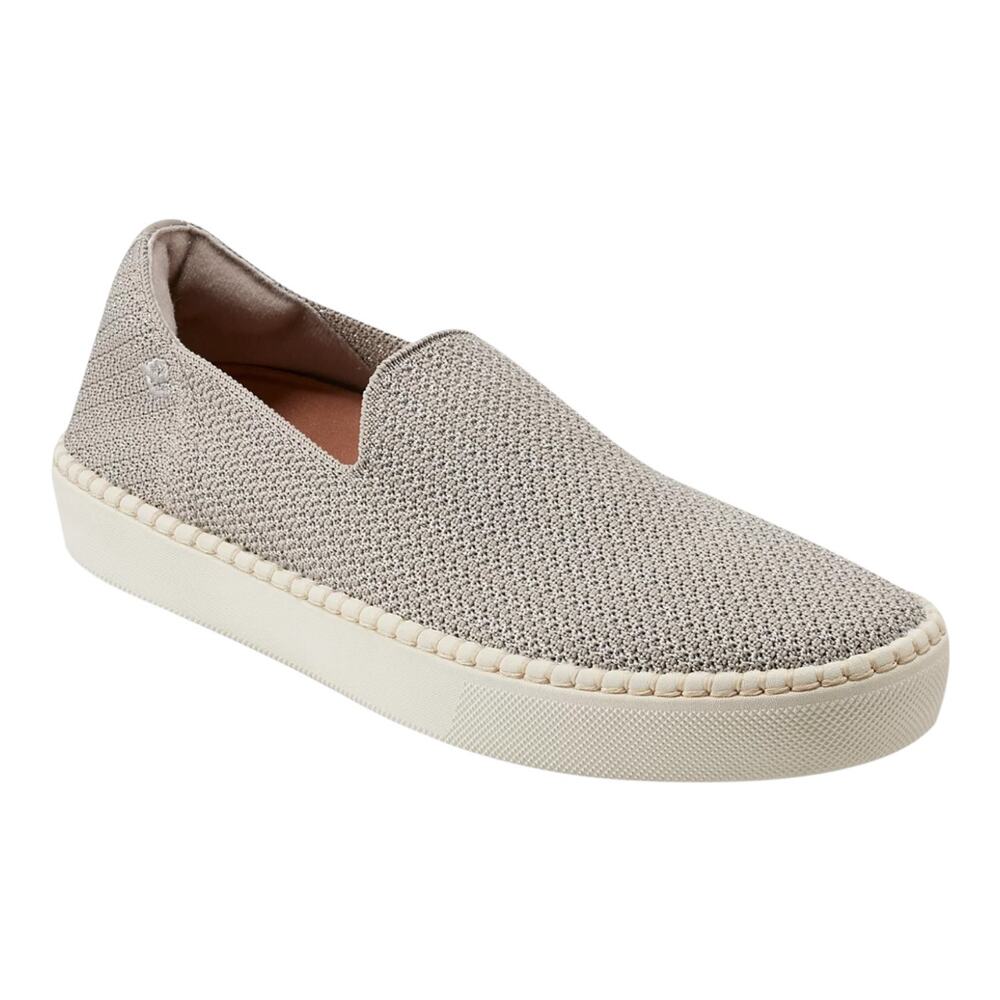 Easy Spirit Women's Presley Breathable Slip On Sneakers Gray Size 8